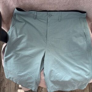 Men's Casual Green blue Shorts